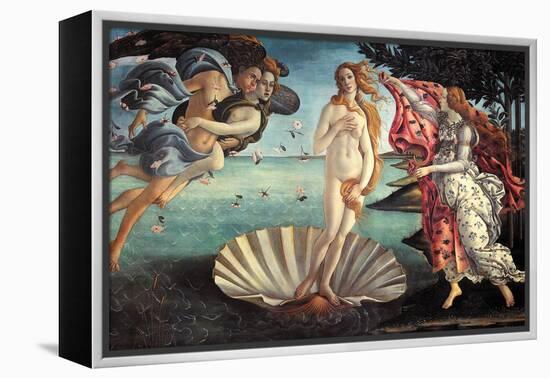 Birth of Venus-Sandro Botticelli-Framed Stretched Canvas