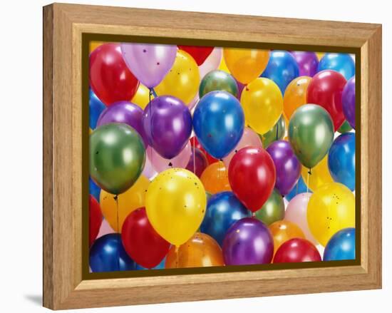 Birthday Balloons-Richard Hutchings-Framed Premier Image Canvas