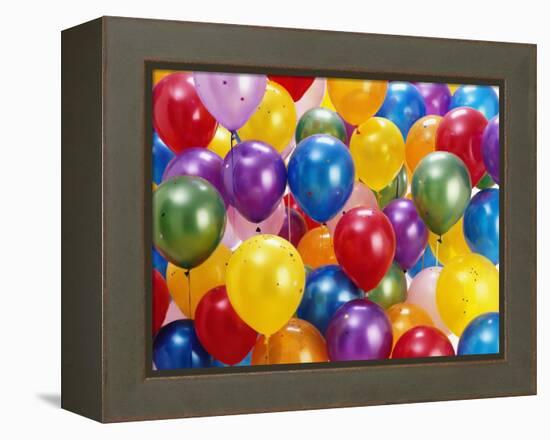 Birthday Balloons-Richard Hutchings-Framed Premier Image Canvas