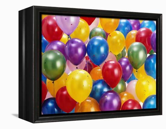 Birthday Balloons-Richard Hutchings-Framed Premier Image Canvas