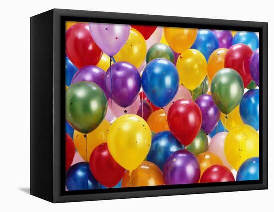 Birthday Balloons-Richard Hutchings-Framed Premier Image Canvas