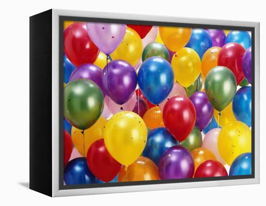 Birthday Balloons-Richard Hutchings-Framed Premier Image Canvas