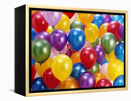 Birthday Balloons-Richard Hutchings-Framed Premier Image Canvas