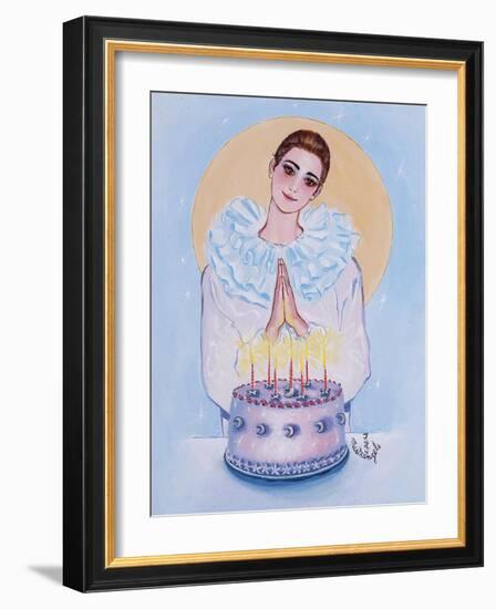 Birthday Cake - Enhanced-Judy Mastrangelo-Framed Giclee Print