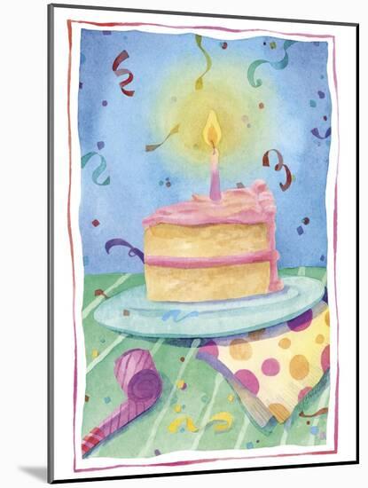 Birthday Cake-Fiona Stokes-Gilbert-Mounted Giclee Print