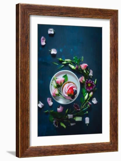 Birthday Cupcake-Dina Belenko-Framed Photographic Print