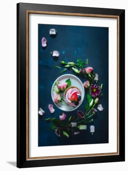 Birthday Cupcake-Dina Belenko-Framed Photographic Print