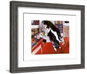 Birthday-Marc Chagall-Framed Art Print