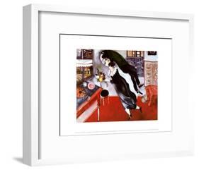 Birthday-Marc Chagall-Framed Art Print
