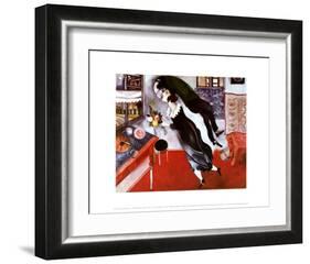 Birthday-Marc Chagall-Framed Art Print