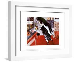 Birthday-Marc Chagall-Framed Art Print