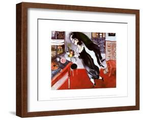 Birthday-Marc Chagall-Framed Art Print
