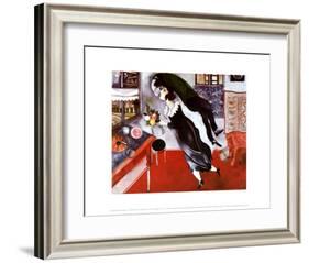 Birthday-Marc Chagall-Framed Art Print