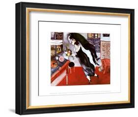Birthday-Marc Chagall-Framed Art Print