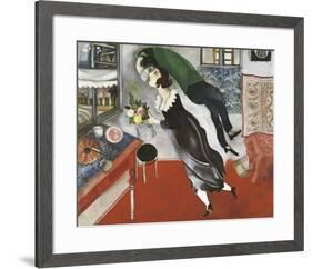 Birthday-Marc Chagall-Framed Art Print
