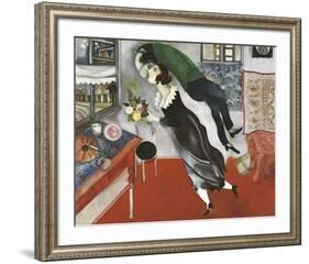 Birthday-Marc Chagall-Framed Art Print