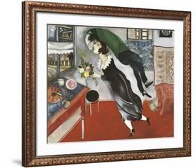 Birthday-Marc Chagall-Framed Art Print