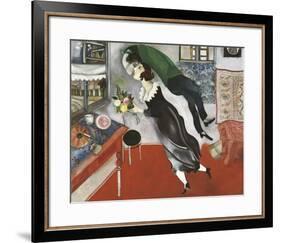 Birthday-Marc Chagall-Framed Art Print