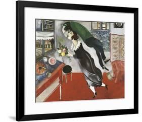 Birthday-Marc Chagall-Framed Art Print