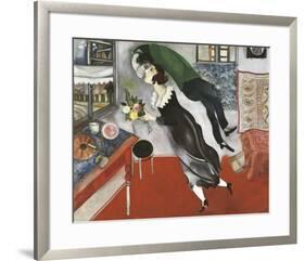 Birthday-Marc Chagall-Framed Art Print