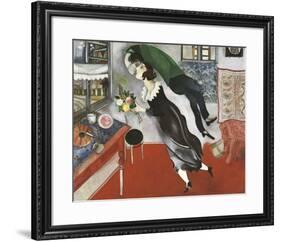 Birthday-Marc Chagall-Framed Art Print