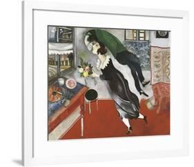 Birthday-Marc Chagall-Framed Art Print