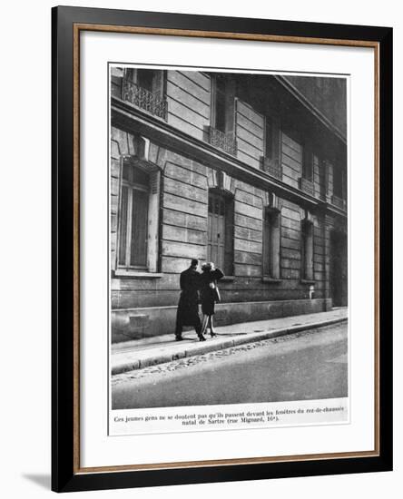 Birthplace of Jean-Paul Sartre-null-Framed Photographic Print