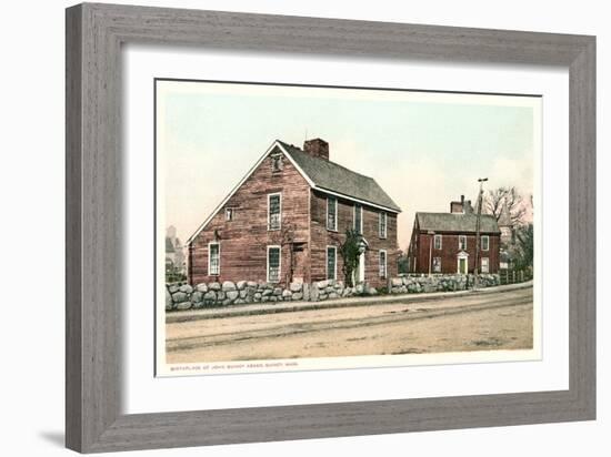 Birthplace of John Quincy Adams-null-Framed Art Print