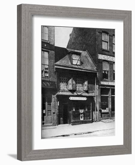 Birthplace of the Flag of the United States, Philadelphia, Pennsylvania, USA, C1930S-Ewing Galloway-Framed Giclee Print