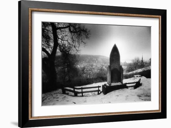 Birthplace of Vlad Dracul, Graveyard, Sighisora, Romania-Simon Marsden-Framed Giclee Print