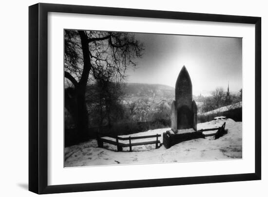 Birthplace of Vlad Dracul, Graveyard, Sighisora, Romania-Simon Marsden-Framed Giclee Print