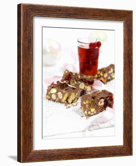 Biscotti Al Cioccolato (Chocolate Biscuits), Umbria, Italy-Ian Garlick-Framed Photographic Print