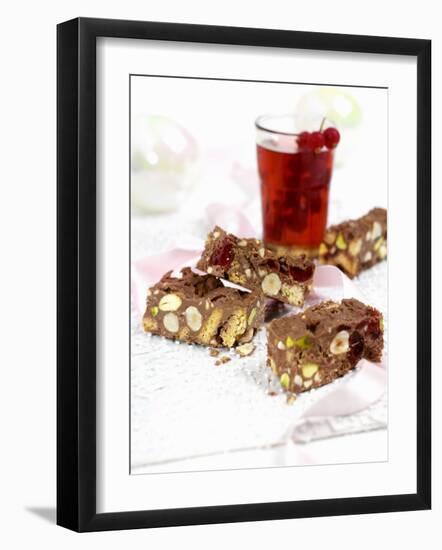 Biscotti Al Cioccolato (Chocolate Biscuits), Umbria, Italy-Ian Garlick-Framed Photographic Print