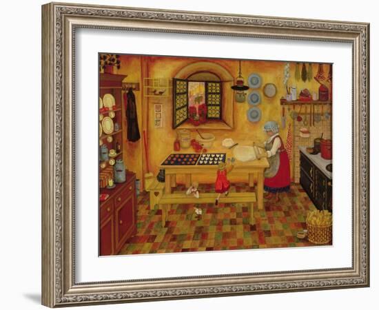 Biscuit Baking Day-Ditz-Framed Giclee Print