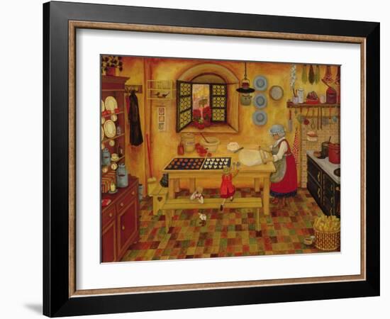 Biscuit Baking Day-Ditz-Framed Giclee Print