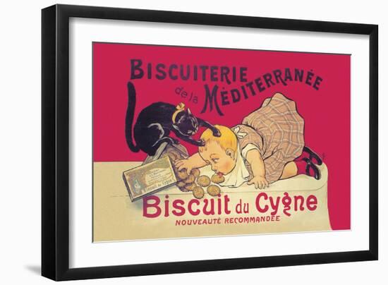 Biscuiterie de la Mediterranee-Eugene Oge-Framed Art Print