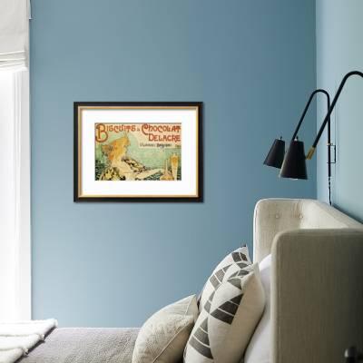 Biscuits And Chocolate Delcare Art Print Alphonse Mucha Art Com