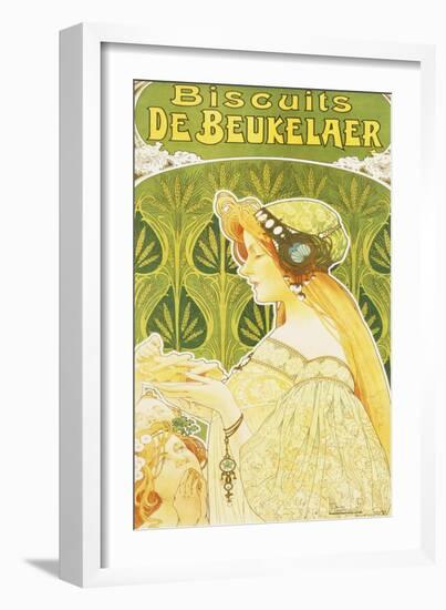 Biscuits de Beukelaer, 1900-Privat Livemont-Framed Giclee Print