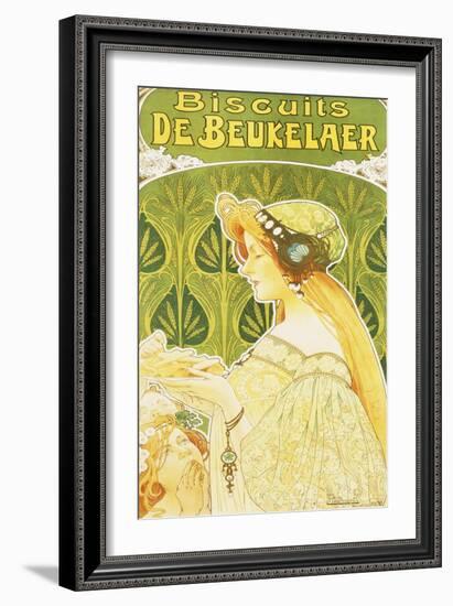 Biscuits de Beukelaer, 1900-Privat Livemont-Framed Giclee Print