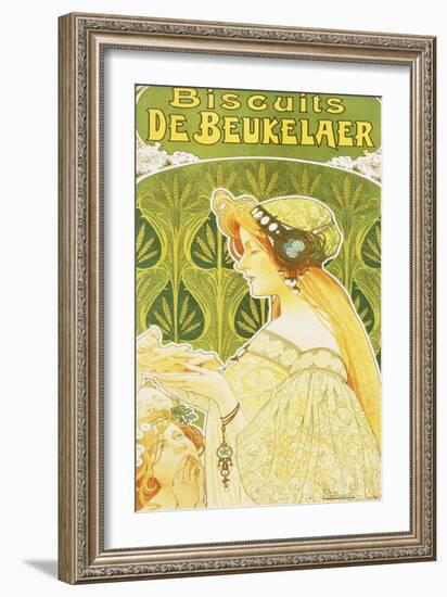 Biscuits de Beukelaer, 1900-Privat Livemont-Framed Giclee Print