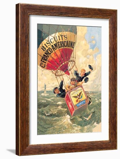 Biscuits Franco-Americaine, c.1888-Théophile Alexandre Steinlen-Framed Art Print