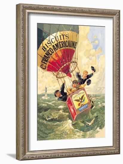 Biscuits Franco-Americaine, c.1888-Théophile Alexandre Steinlen-Framed Art Print