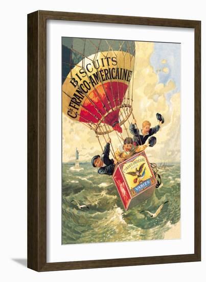 Biscuits Franco-Americaine, c.1888-Théophile Alexandre Steinlen-Framed Art Print