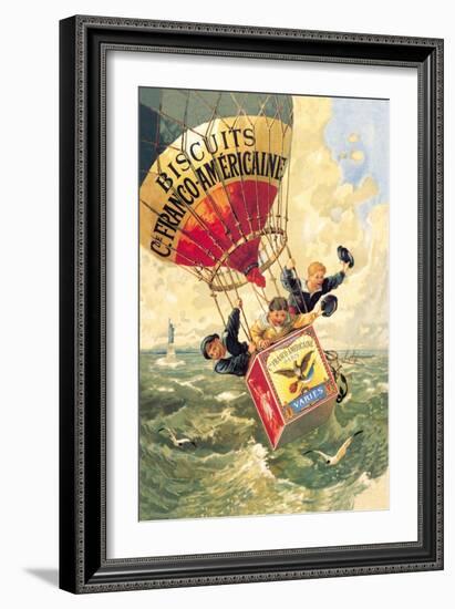 Biscuits Franco-Americaine, c.1888-Théophile Alexandre Steinlen-Framed Art Print