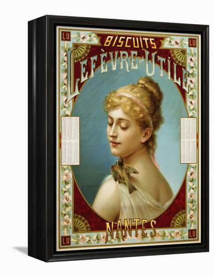 Biscuits Lefevre-Utile Poster-A.J. Chantron-Framed Premier Image Canvas