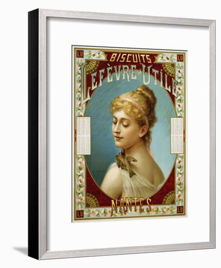 Biscuits Lefevre-Utile Poster-A.J. Chantron-Framed Giclee Print