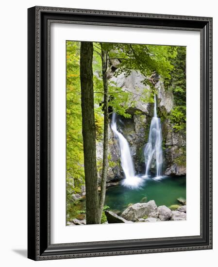 Bish Bash Falls in Bish Bash Falls State Park in Mount Washington, Massachusetts, Usa-Jerry & Marcy Monkman-Framed Photographic Print