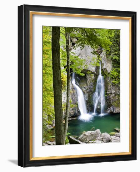 Bish Bash Falls in Bish Bash Falls State Park in Mount Washington, Massachusetts, Usa-Jerry & Marcy Monkman-Framed Photographic Print