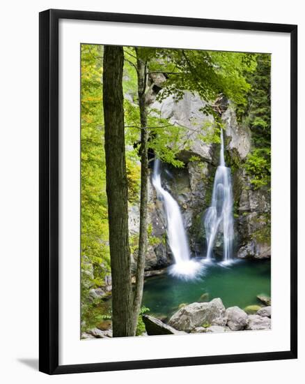 Bish Bash Falls in Bish Bash Falls State Park in Mount Washington, Massachusetts, Usa-Jerry & Marcy Monkman-Framed Photographic Print