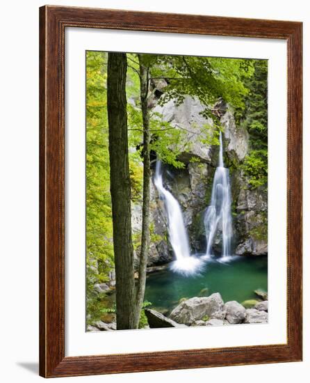 Bish Bash Falls in Bish Bash Falls State Park in Mount Washington, Massachusetts, Usa-Jerry & Marcy Monkman-Framed Photographic Print